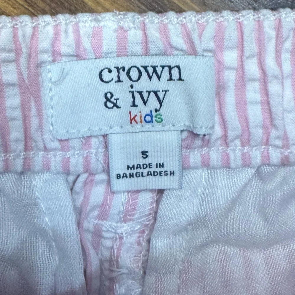 Crown & Ivy boys seersucker shorts BUNDLE Size 5 - Picture 5 of 5